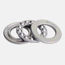 2 Pcs Axial Ball Thrust Bearing 51104 20 x 35 x 10mm D7P0 Y4L2