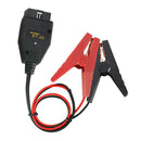 Alligator Clip OBD2 Connector Auto ECU Memory Saver 12V Battery Replace