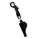 Scuba Diving Emergency Scuba Diving survival whistle with Snap Clip Black