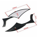Motorcycle Rear Side Mirror Rearview Mirror Universal For Cruiser Bobber Chop Gw