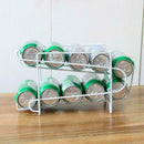 Fridge Storage Rack Beer Iron Rack Soda Can Coke Holder Organizer Shelf F1R5