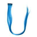 1PC Straight Long Women Hair Extension Colored Colorful Clip-in Clip On In