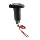 2 Pcs Marine Boat Nylon 2 Pin Stern Light Plug-in Pole Base Installation
