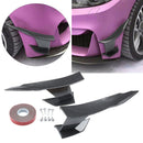 300mm Front Lip Splitter Fins Body Spoiler for  3-Series F80 M3 2015-2019