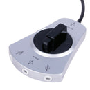 1-in-3 Out Digital Optical Fiber Audio Splitter Cable Switcher Adapter For DVDs
