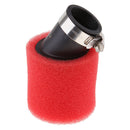 32mm Bent Angled High Flow Air Filter Pod Cleaner Fit KTM50 50cc 110cc ATV