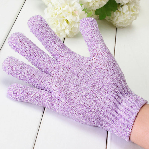5PCS  Exfoliating Shower Skin Care Back Body Scrub Cleaning  Bath Gloves.AU