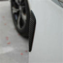 1set 4pcs Carbon Fiber Door Anti-collision Strip Car Door Anti-rubbing Door