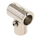 Stainless Steel Bow & Boat Hand Rail 90 Degree Tee Fitting 0.87inch 22mm Tube