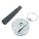 Camping Heavy Duty Retractable Pen Pull Holder Reel Carpenter Anti Lost Rope