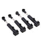 4Pcs RC Upgrade DIY Parts Shock Absorber for WPL C14 C14K C24 C24K 1:16 Car