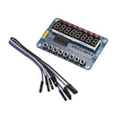 8-Bit Digital LED Tube 8-Bit TM1638 Key Display Module For AVR Arduino TE28 C2J8