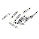 10X Presta Valve Cores+ 10X Plastic Valve Stem Caps w/ Wrench Bicycle Bike Tool