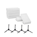 Replacement Consumable Accessories Parts 4x Side Brush 6x Hepa Filter, Reusable,
