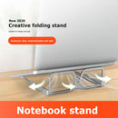 Glasses Shape Laptop Stand Aluminum Alloy Folding Notebook Cooling Support Rack