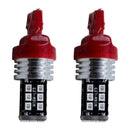 2 Pcs/Set 7443Red LED Strobe Blinking Brake Tail Bulbs Light Parking Q7N0 S B8V8