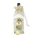 Red Wine Bottle Cover Bags Decoration Home Party christmas merry christmas
