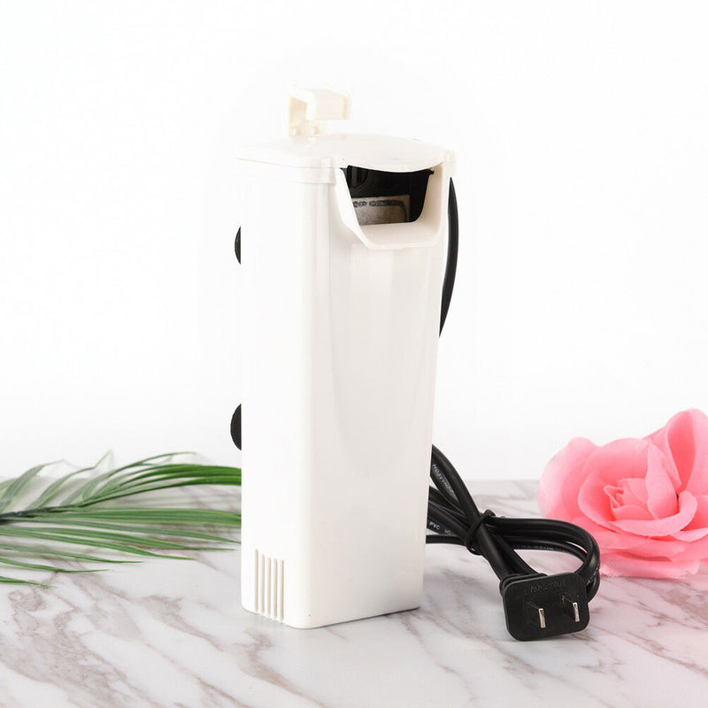 Low-Level Aquarium Filter Magnetism Turtle Amphibian Fish Tank Reptile Media FT