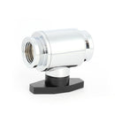 G1/4 Thread Vent Valve Water Ball Valve for PC Water Cooling System (Black) A