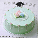 30 Pcs Bachelor Hat Cap Cupcake Toppers Graduation Party Grad Decorations S L4I6