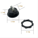 12V 2 Dual USB Port Car Motorcycle Cigarette Lighter Socket Charger Waterproof