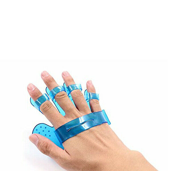 Pet Grooming Massage Glove Brush - Removes Hair/Cats/Dogs/Pets - Blue+Pink