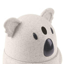 Wheat Straw Cartoon Koala Toothpick Box Hand Press Automatic Toothpick Cans