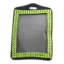 Rhinestone Bling Crystal Custom Lanyard Vertical ID Badge Holder (Light Gre