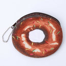 Cartoon Coin Purse Donuts Zipper Change Wallet Card Holder Student Women Gift