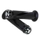 2  Motorcycle Bike Handlebar Hand Grip Ccmfort Rubber GEL CNC Aluminum