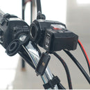 Waterproof Dual USB Motorcycle Cigarette Lighter Socket Outlet Scooter ATV