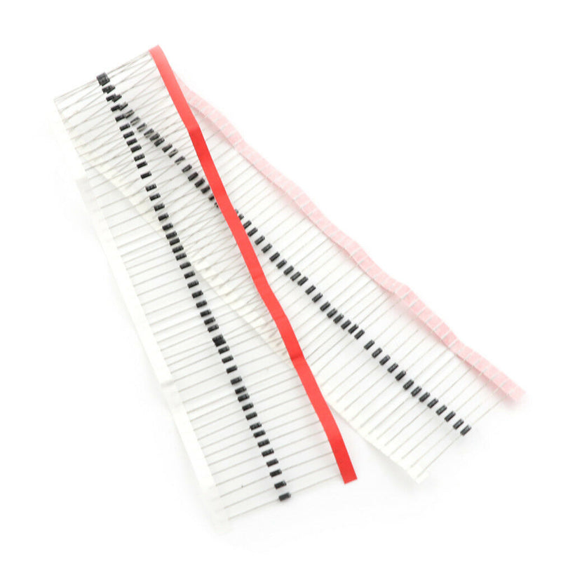 100Pcs DO-41 1N4007 Rectifier Diodes Electronic Components Supplies 1A 1200V Ew