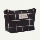 Printed Cosmetic Bag Canvas Purse Zip Makeup Wash Storage Pouch (Style 4) A