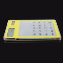 Transparent Calculator Clear Scientific Calculator Solar Energy Led Clear C V1H7