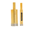 2PCS 12, 25mm Diamond Holesaw, Ceramic, Porcelain, Marble, Drill Bit New