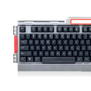 1X(Wireless Gaming Keyboard Mouse Combo Set Metal Panel Game Gamer 2.4Ghz 2