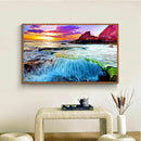 1X(5D Diamond Painting Landscape Cross Stitch 5D Diy Diamond Scenery Diamon