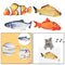 4x Cat Toys Moving Fish Electric Realistic Flopping Wagging Fish Toys