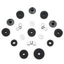 18 Pieces Cymbal Replacement Accessories Cymbal Felts Hi-Hat Clutch Felt Hi F8N5