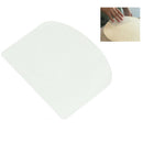 5pcs Plastic Soft Dough Cake Scraper Plain Smooth Jagged Edge Spatulas LJ