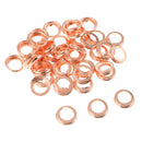 50x 12mm Oil Drain Plug Copper Washer Gaskets Fits for  1026JA00A