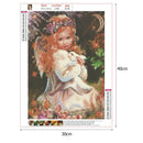 5D DIY Full Drill Diamond Painting Angel Baby Cross Stitch Decor (C1035)