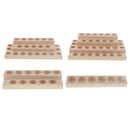 Wooden Essential Oil Display Stand Rack Organizer Shelf Can Hold 6 Bottles