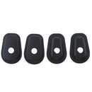 Motorcycle Turn Signals Indicator Adapter Spacers for Kawasaki Z250 Z300 Black