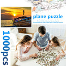 1000 Pieces DIY Paper Jigsaw Puzzle Boat Picture Toys for Reduce Stress