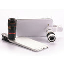 8x Optical Zoom Clip on Camera Lens Phone Telescope For Universal Cell Phone LJ