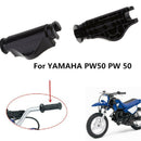1pc Motorcycle Rubber Handlebar Handle Bar Pad for YAMAHA PW50 1991 - 2017 Black