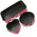 3Pcs Cake Loaf Pan Non-Stick Bread Mold Baking Tool Tray Bakeware Nice Fashion
