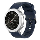 20mm Silicone Wrist Strap for Amazfit GTR 42mm/GTS/BIP/BIP Lite (Dark Blue) A