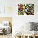 5D DIY Full Round Drill Diamond Painting Relax Pond Cross Stitch Embroidery